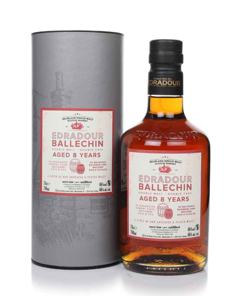 Edradour Ballechin 8 Year Old Double Malt Double Cask 70cl product image