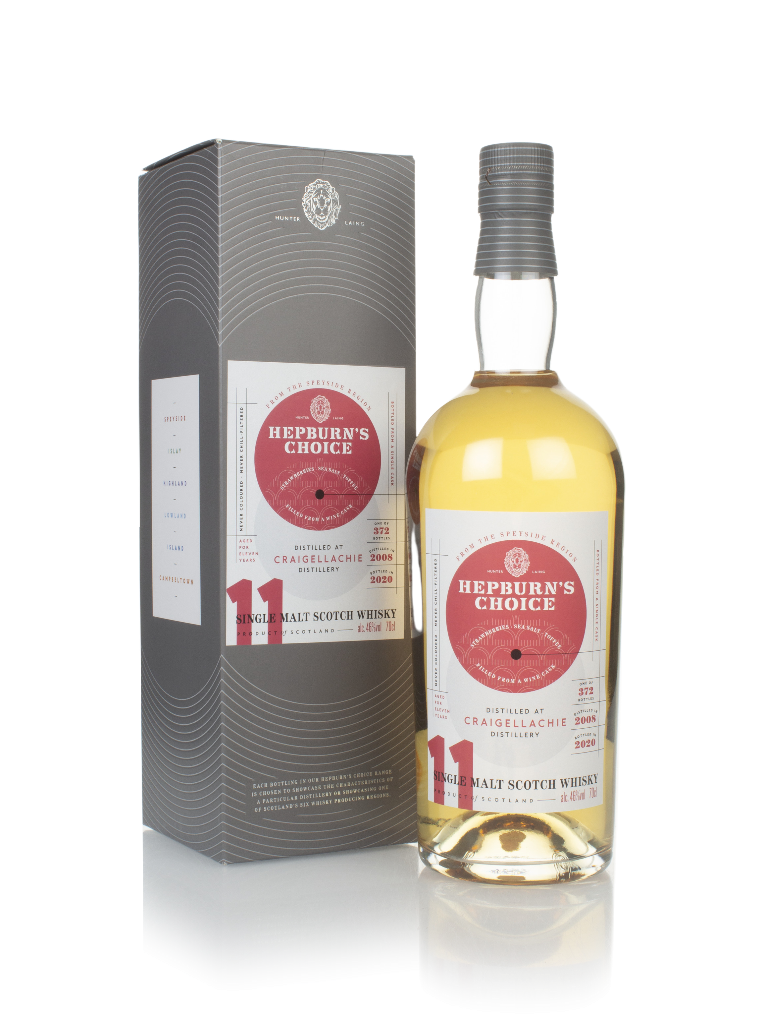Craigellachie 11 Year Old 2008 - Hepburn's Choice (Langside) 70cl product image