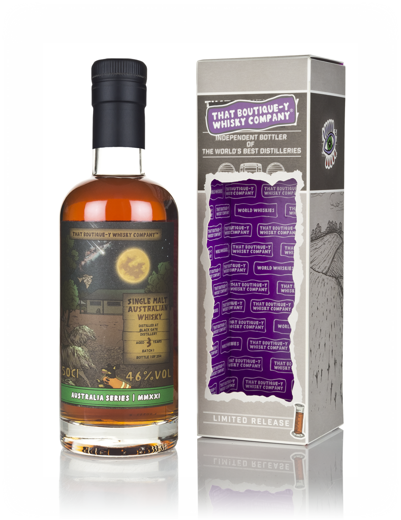Black Gate 3 Year Old - Batch 1 (That Boutique-y Whisky Company) 50cl product image