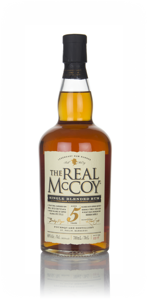 The Real McCoy 5 Year Old Single Blended Rum 70cl product image