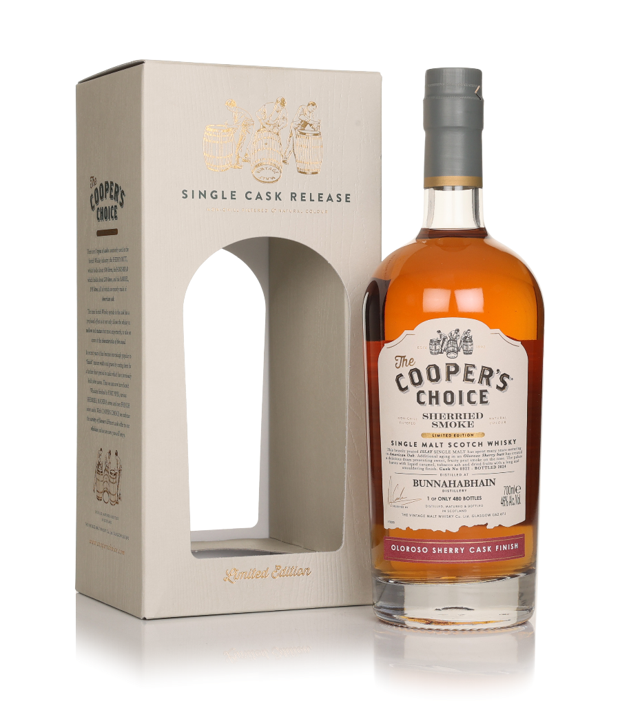 Bunnahabhain "Sherried Smoke" - The Cooper's Choice (The Vintage Malt Whisky Co.) 70cl product image