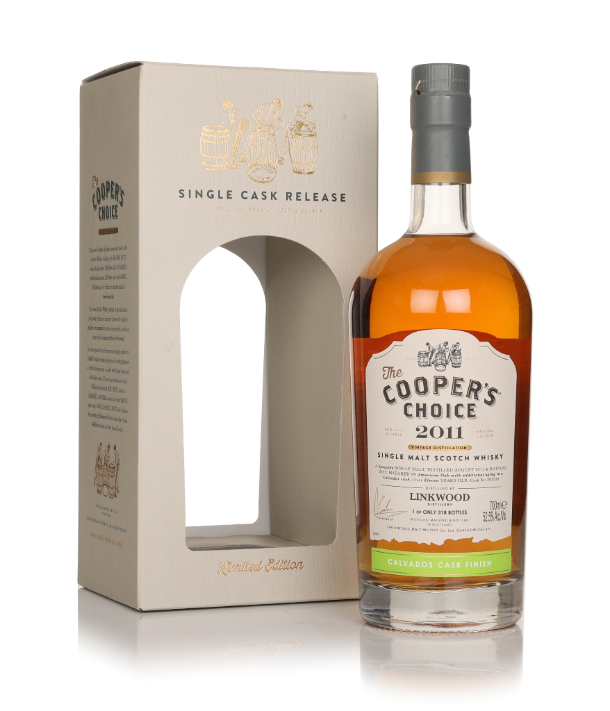 Linkwood 11 Year Old 2011 (cask 303534) - The Cooper's Choice (The Vintage Malt Whisky Co.) 70cl product image
