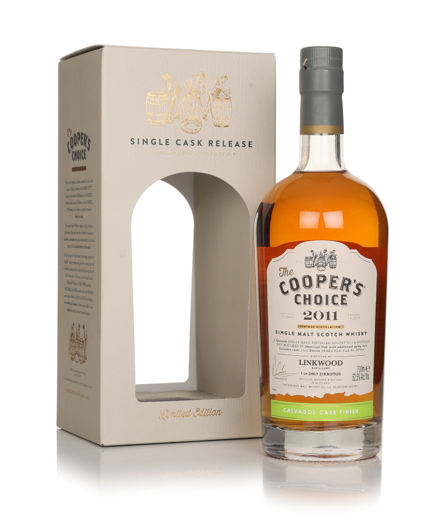 Linkwood 11 Year Old 2011 (cask 303534) - The Cooper's Choice (The Vintage Malt Whisky Co.) 70cl product image