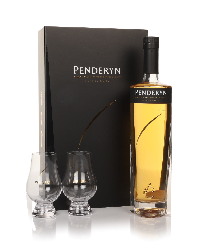 Penderyn Madeira Finish Gift Set with 2x Glasses 70cl product image