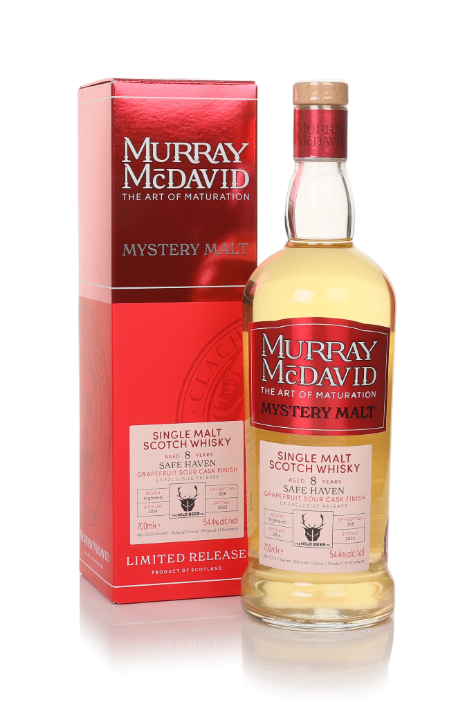 Safe Haven 8 Year Old 2014 Grapefruit Sour Cask Finish - Mystery Malt (Murray McDavid) 70cl product image