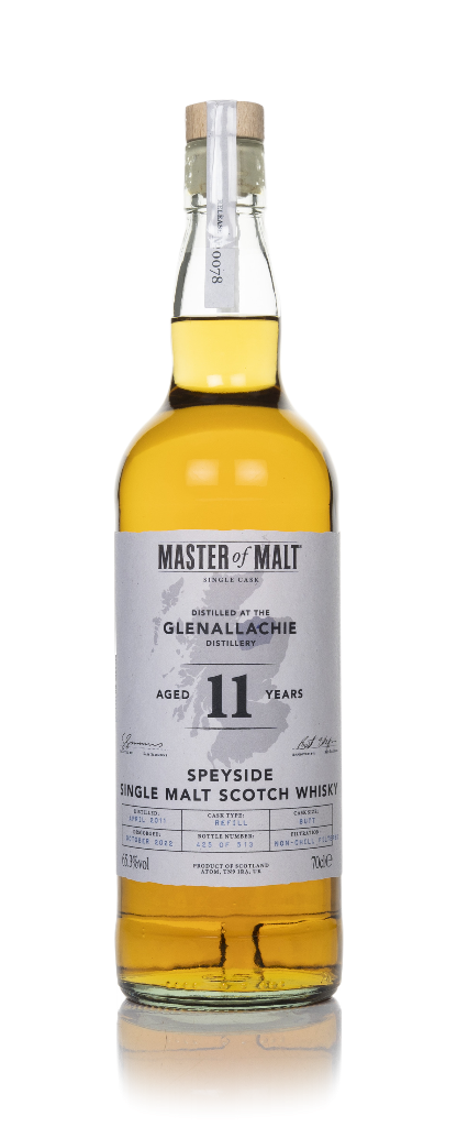 GlenAllachie 11 Year Old 2011 Single Cask (Master of Malt) 70cl product image