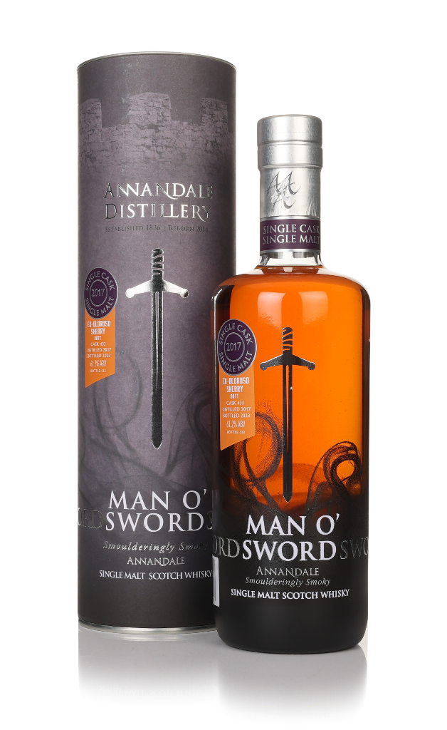 Annandale Man O’Sword Vintage 2017 - Oloroso Sherry Butt (cask 1087) 70cl product image