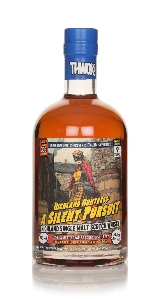 Royal Brackla 9 Year Old - Whiskyheroes (Brave New Spirits) 70cl product image