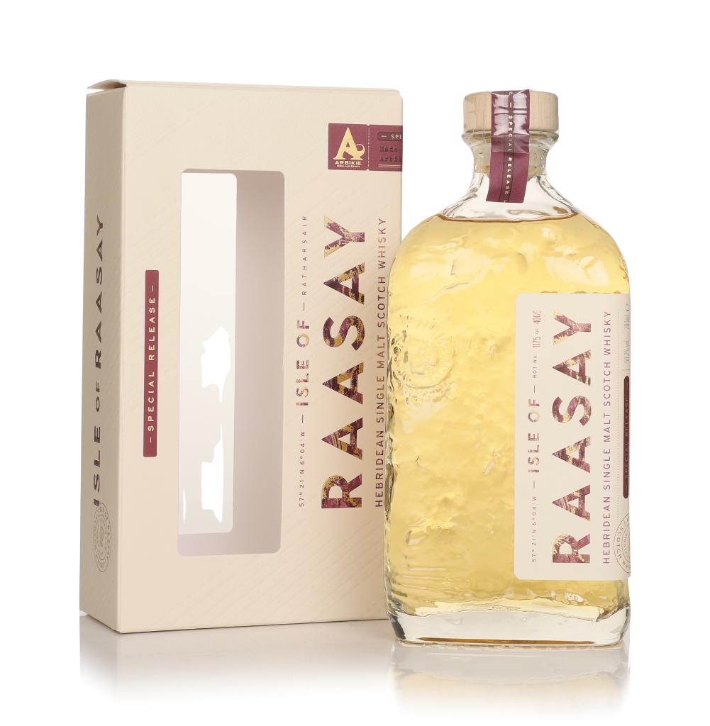 Isle of Raasay Single Malt  (Made with Arbikie Barley) 70cl product image
