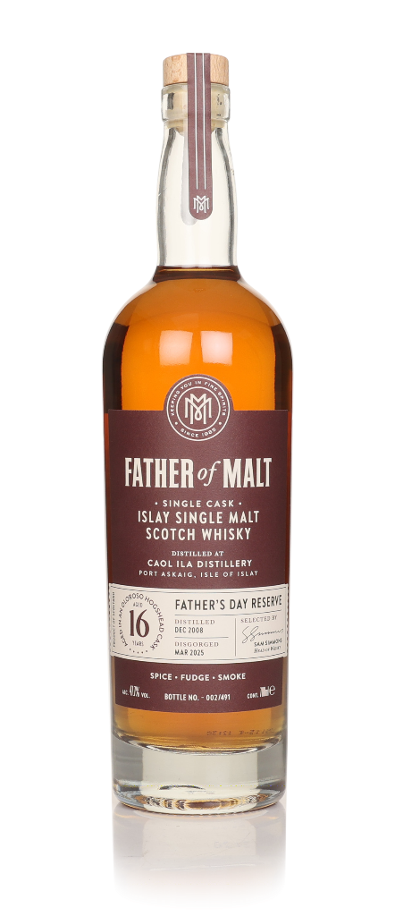 Caol Ila 16 Year Old Father of Malt - Father's Day Reserve (Master of Malt) 70cl product image