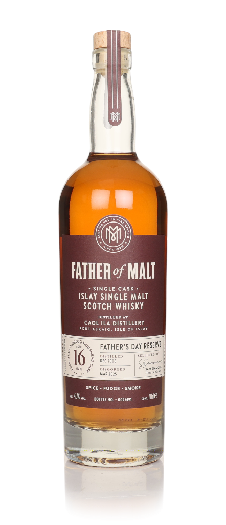 Caol Ila 16 Year Old Father of Malt - Father's Day Reserve (Master of Malt) 70cl product image