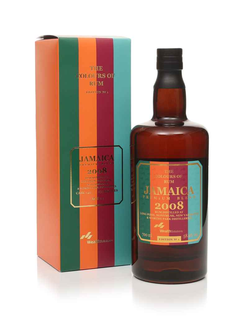 Jamaica Blend 14 Year Old 2008 Jamaica Edition No. 1 - The Colours of Rum (Wealth Solutions) 70cl product image