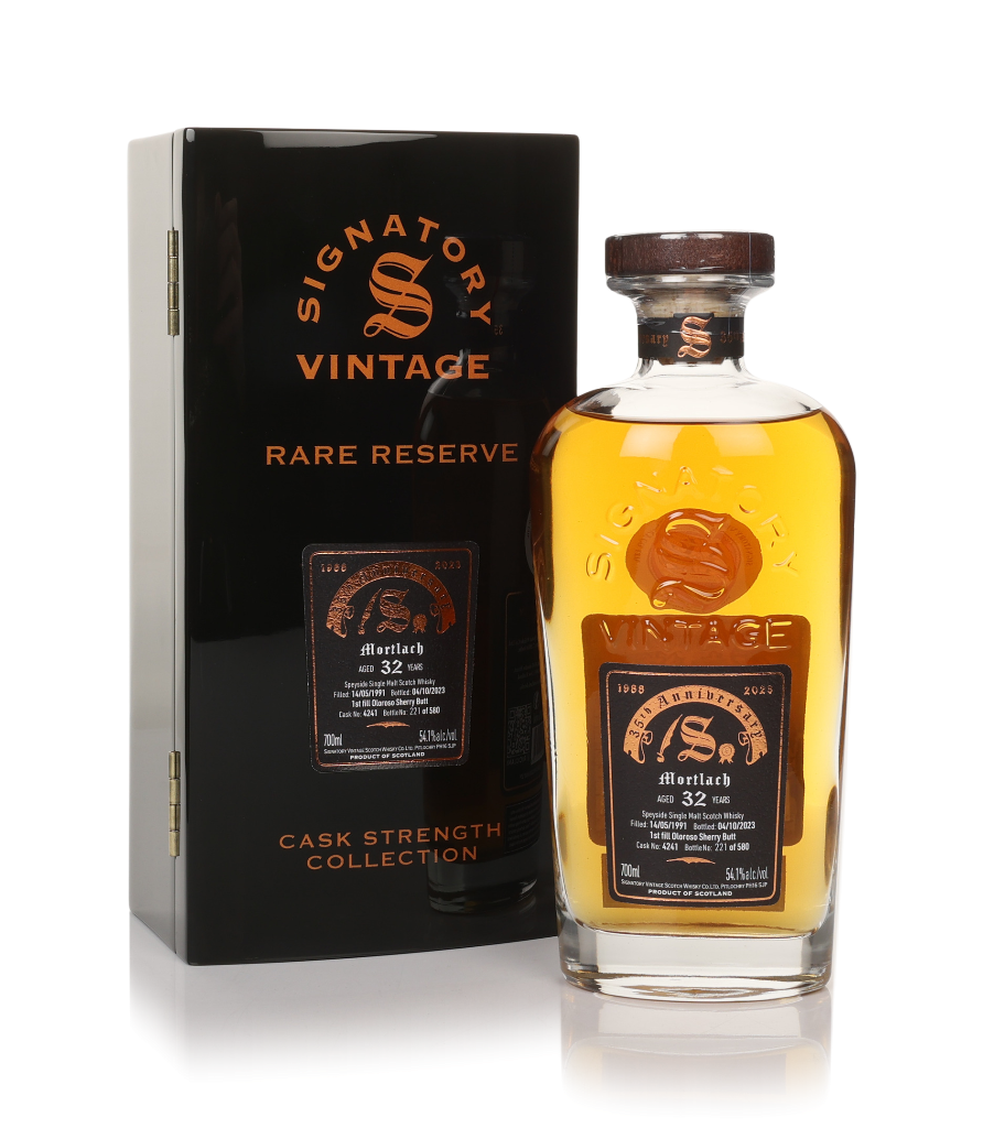 Mortlach 32 Year Old 1991 (cask 4241) - Cask Strength Collection Rare Reserve 35th Anniversary (Signatory) 70cl product image