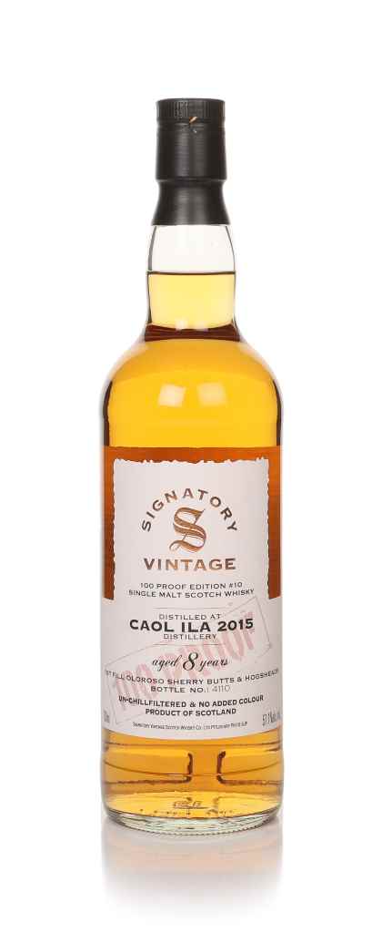Caol Ila 8 Year Old 2015 - 100 Proof Edition #10 (Signatory) 70cl product image