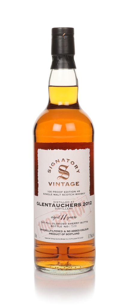 Glentauchers 11 Year Old 2012 - 100 Proof Edition #8 (Signatory) 70cl product image