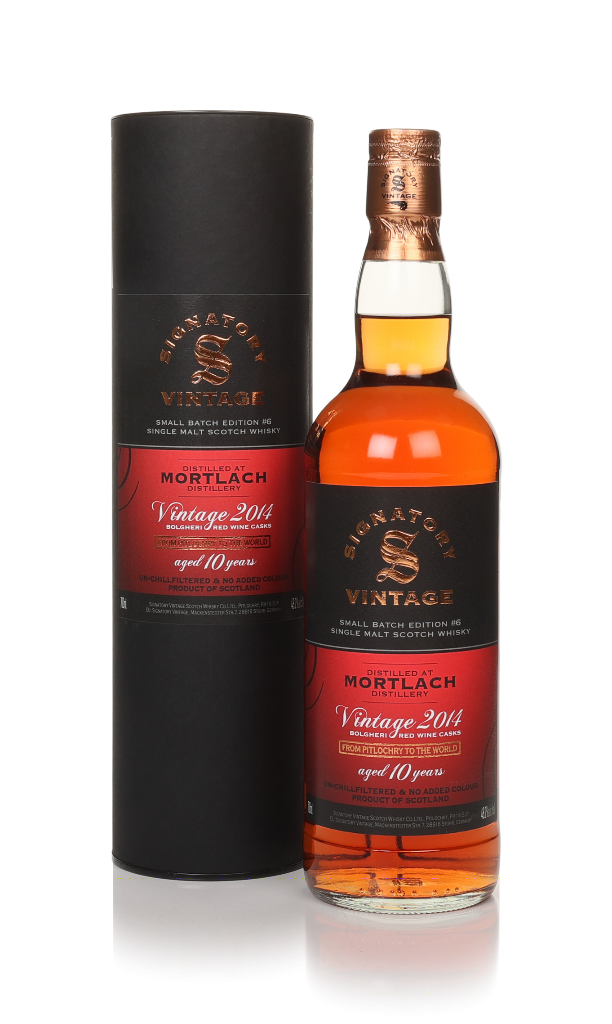 Mortlach 10 Year Old 2014 - Small Batch Edition #6 (Signatory) 70cl product image