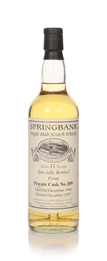 Springbank 11 Year Old 1996 - Private Cask No. 209 70cl product image