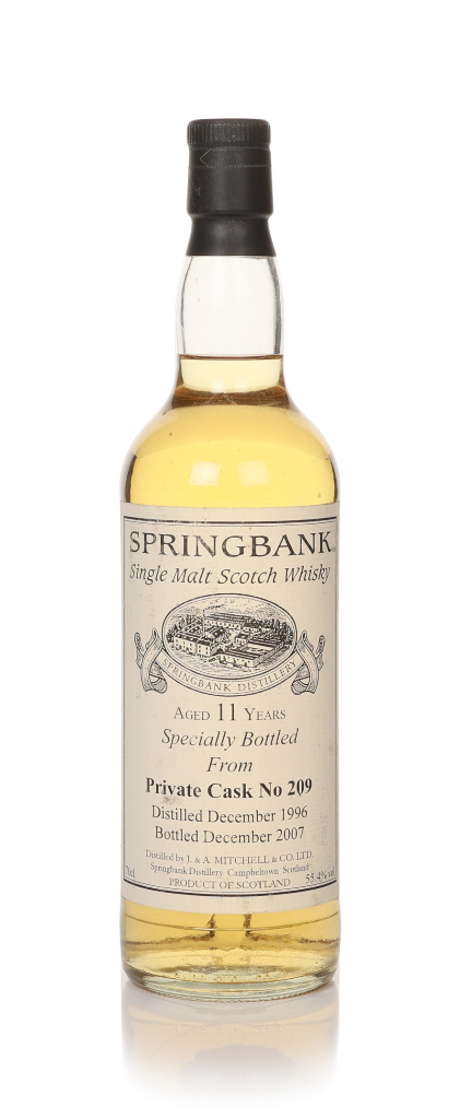 Springbank 11 Year Old 1996 - Private Cask No. 209 70cl product image