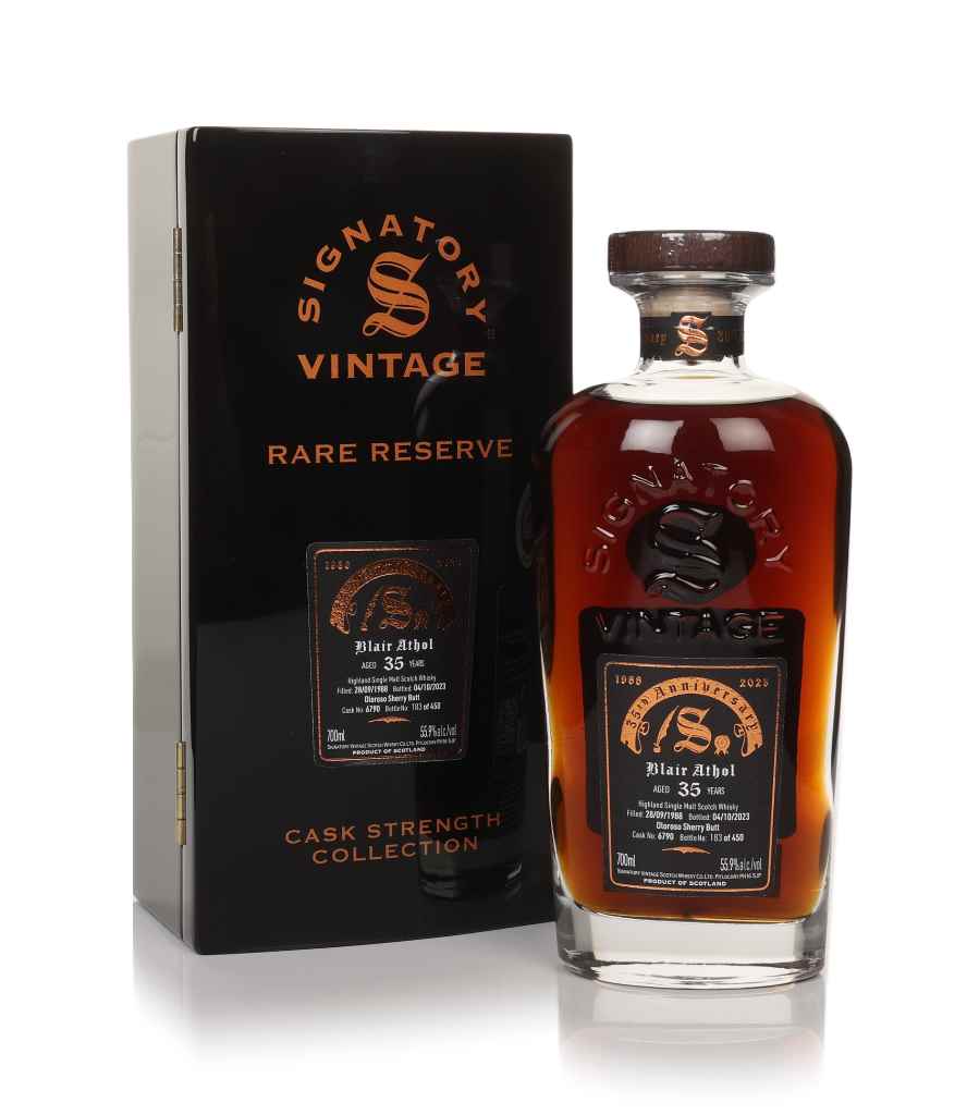 Blair Athol 35 Year Old 1988 (cask 6790) - Cask Strength Collection Rare Reserve 35th Anniversary (Signatory) 70cl product image