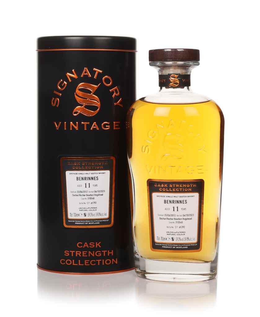 Benrinnes 11 Year Old 2012 (cask 310548) - Cask Strength Collection (Signatory) 70cl product image