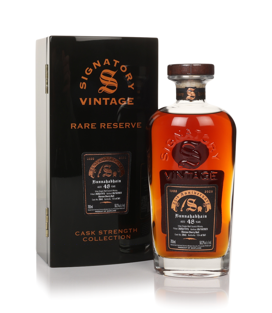 Bunnahabhain 48 Year Old 1975 (cask 2845) - Cask Strength Collection Rare Reserve 35th Anniversary (Signatory) 70cl product image