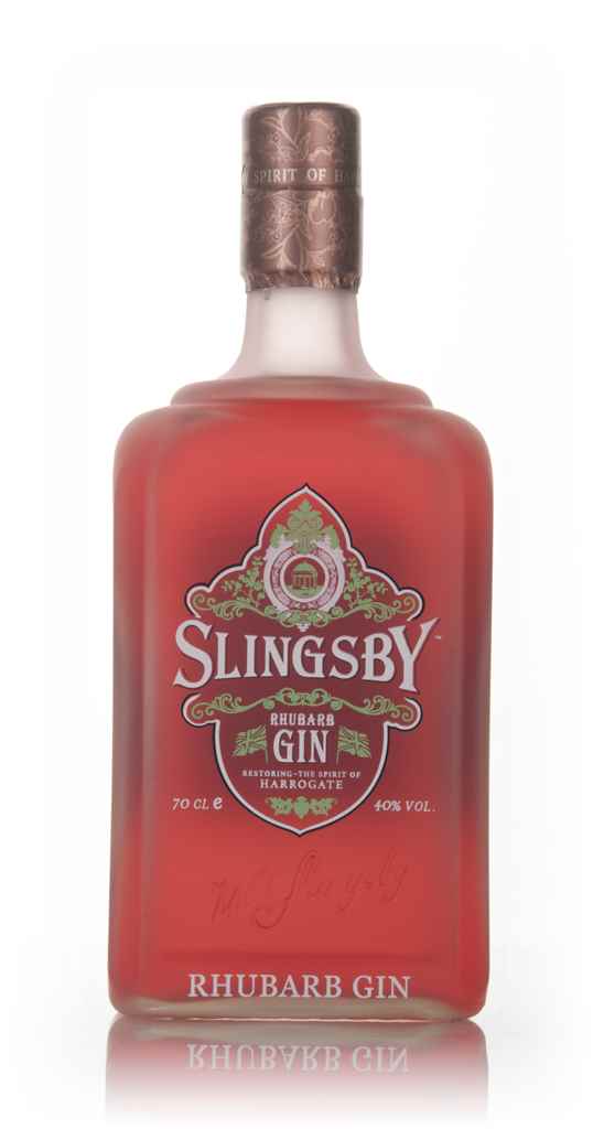 Slingsby Rhubarb Gin (No Box / Torn Label) 70cl product image