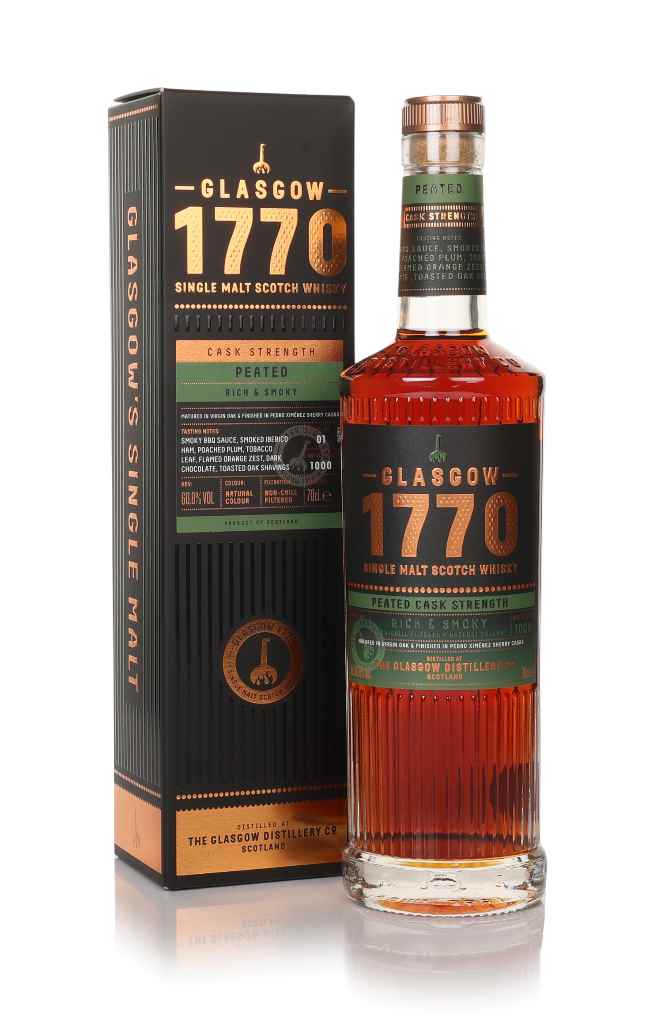 Glasgow 1770 Peated Cask Strength Batch 01 70cl product image