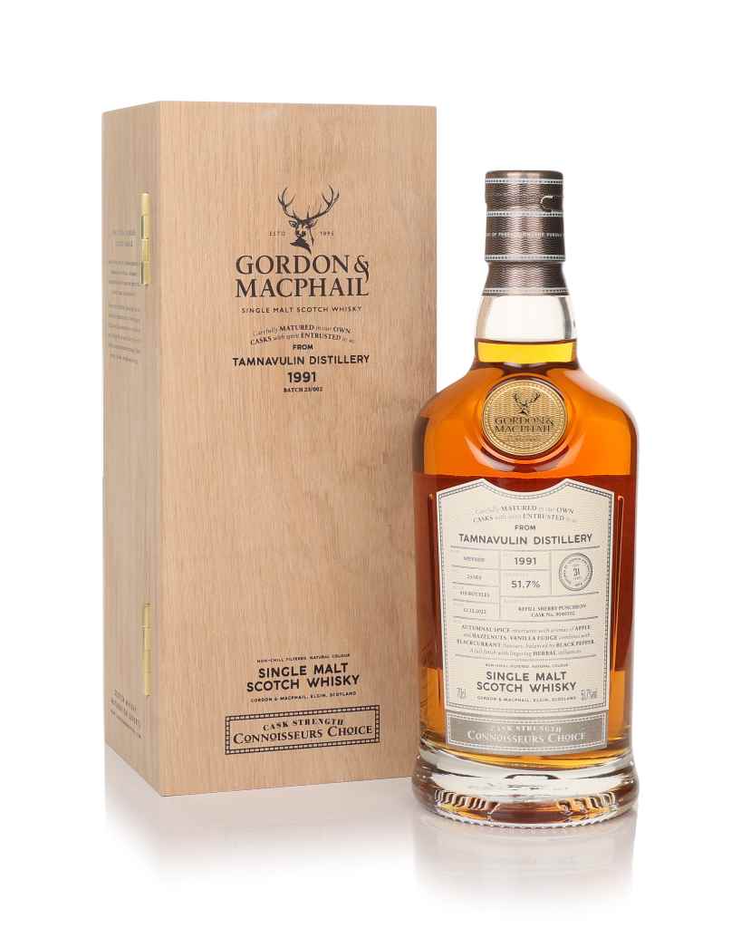 Tamnavulin 31 Year Old 1991 (cask 9040502) - Connoisseurs Choice (Gordon & MacPhail) 70cl product image