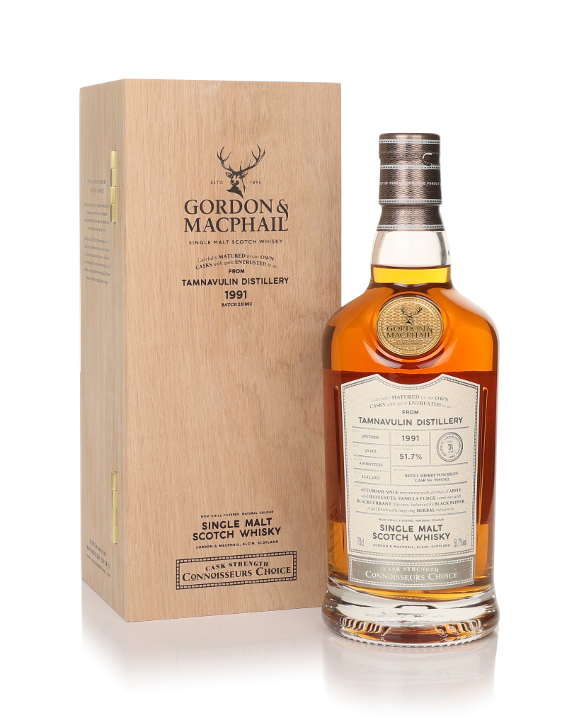 Tamnavulin 31 Year Old 1991 (cask 9040502) - Connoisseurs Choice (Gordon & MacPhail) 70cl product image