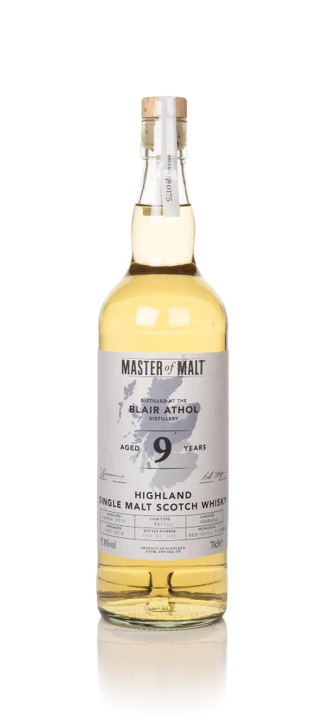 Blair Athol 9 Year Old 2010 (Master of Malt) 70cl product image