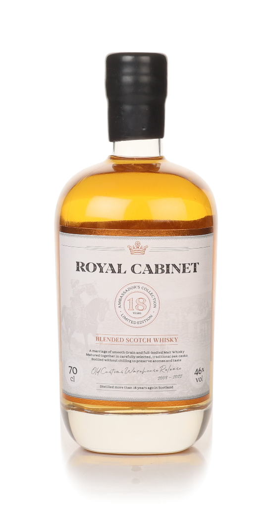 Royal Cabinet 18 Year Old Blended Scotch Whisky - Ambassador's Collection 70cl product image