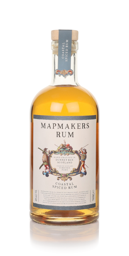 Mapmakers Coastal Spiced Rum 70cl product image
