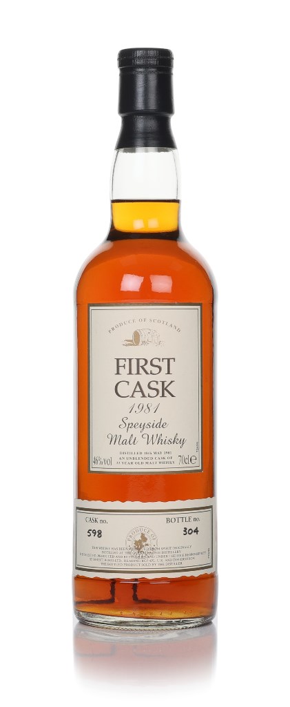 Glenallachie 22 Year Old 1981 (cask 598) - First Cask 70cl product image