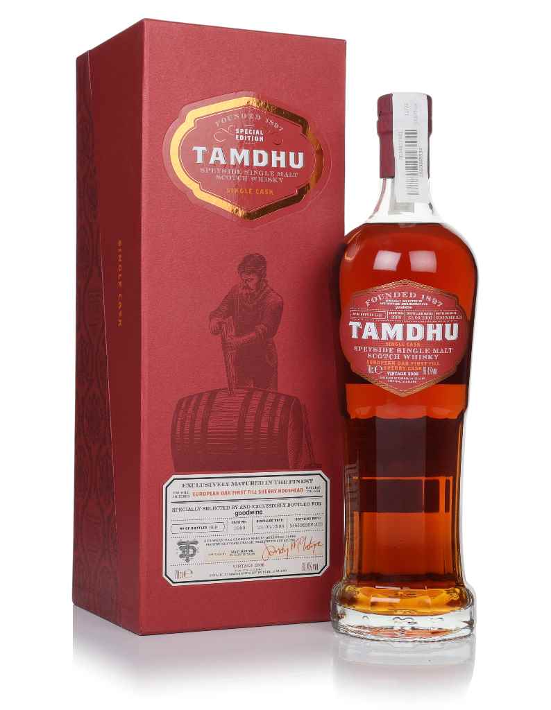 Tamdhu 2006 Single Sherry Cask (cask 3999) - Goodwine 70cl product image