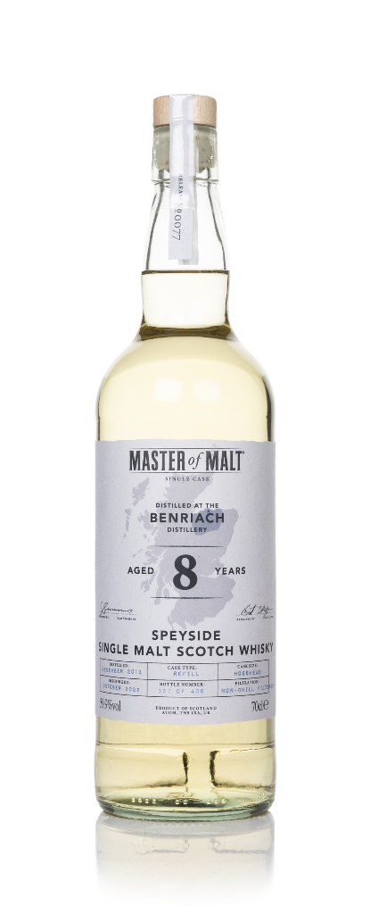 Benriach 8 Year Old 2013 Single Cask (Master of Malt) 70cl product image