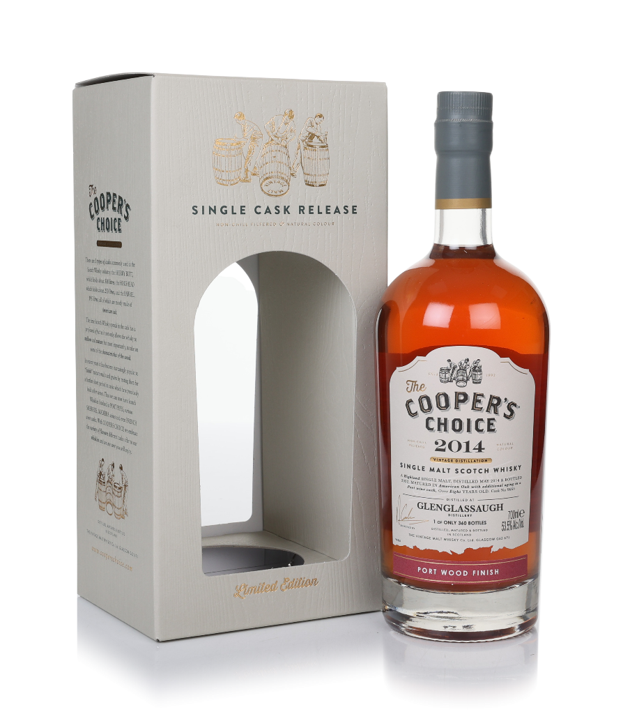 Glenglassaugh 8 Year Old 2014 (cask 9665) - The Cooper's Choice (The Vintage Malt Whisky Co.) 70cl product image