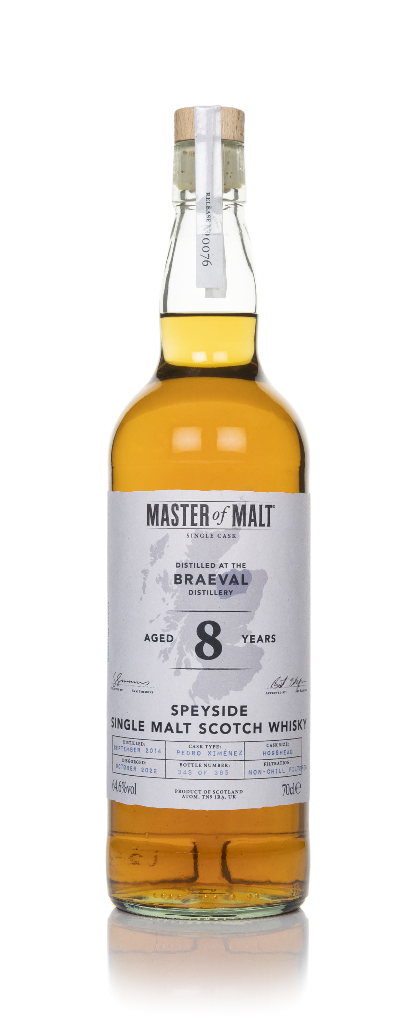 Braeval 8 Year Old 2014 Single Cask (Master of Malt) 70cl product image
