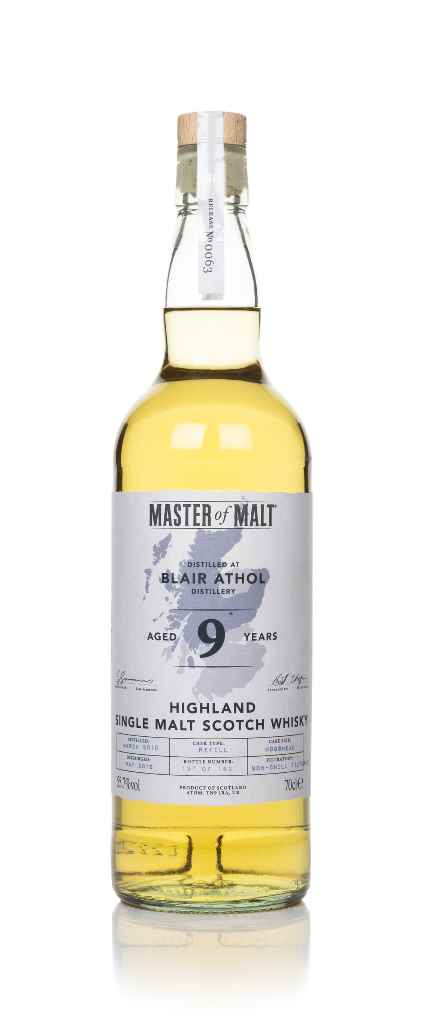 Blair Athol 9 Year Old 2010 (Master of Malt) (55.7%) 70cl product image