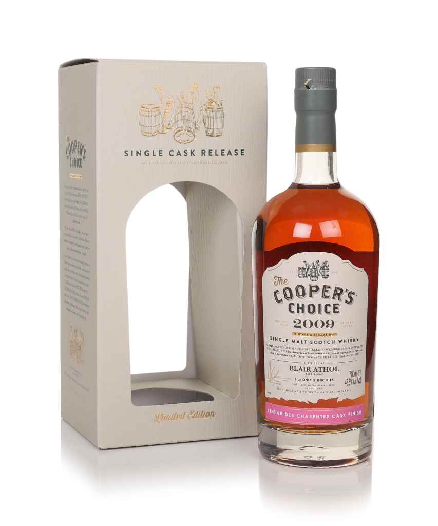 Blair Athol 12 Year Old 2009 (cask 307298) - The Cooper's Choice (The Vintage Malt Whisky Co.) 70cl product image