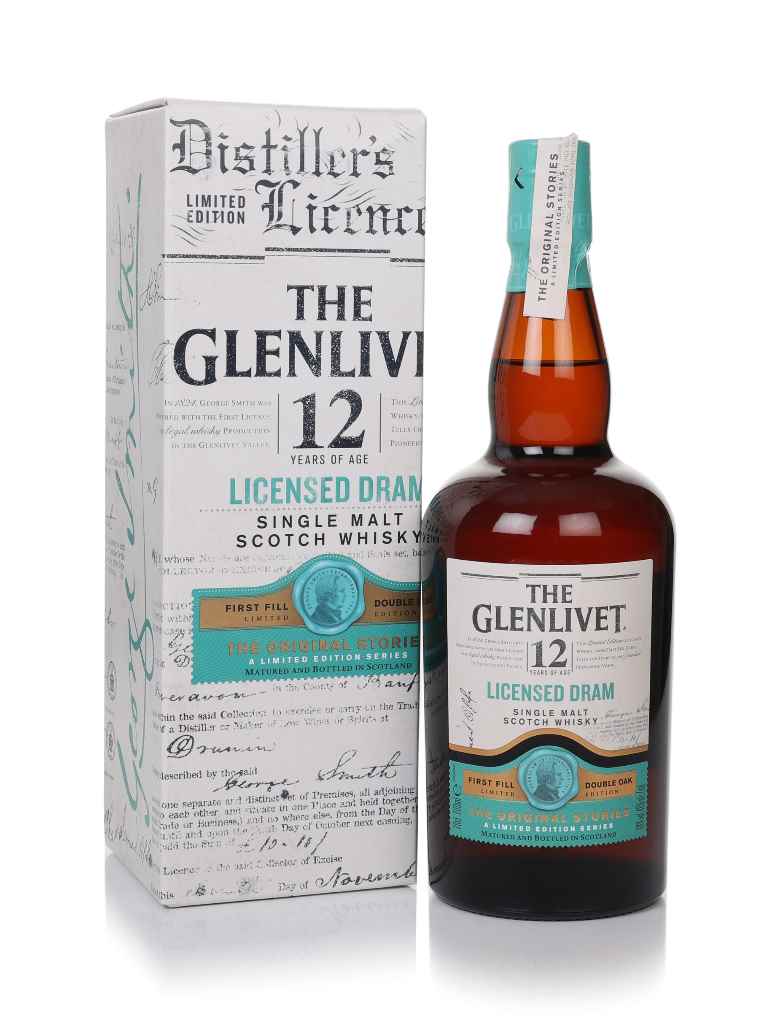 The Glenlivet 12 Year Old Licensed Dram - The Original Stories 70cl product image