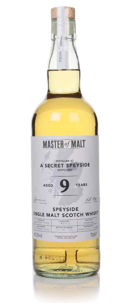 Secret Speyside 9 Year Old 2009 (Master of Malt) 70cl product image