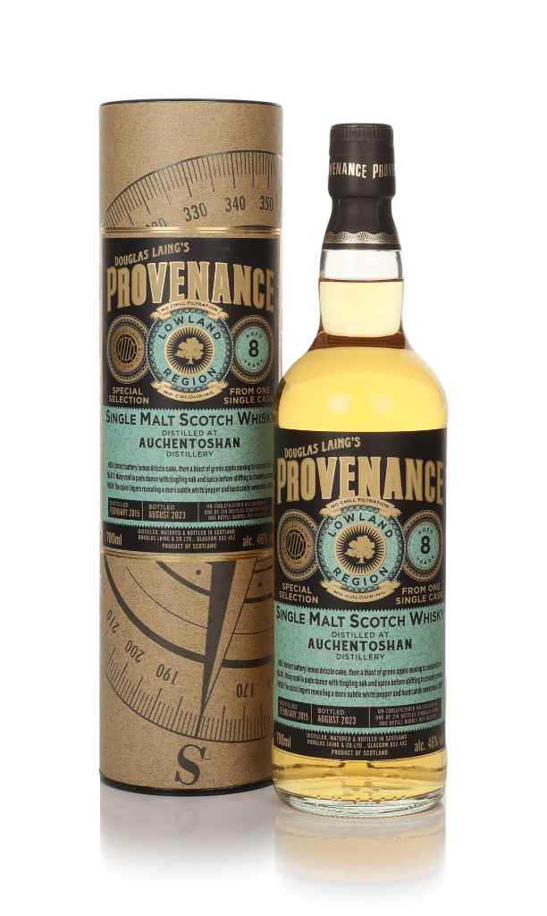 Auchentoshan 8 Year Old 2015 (cask 18158) - Provenance (Douglas Laing) 70cl product image
