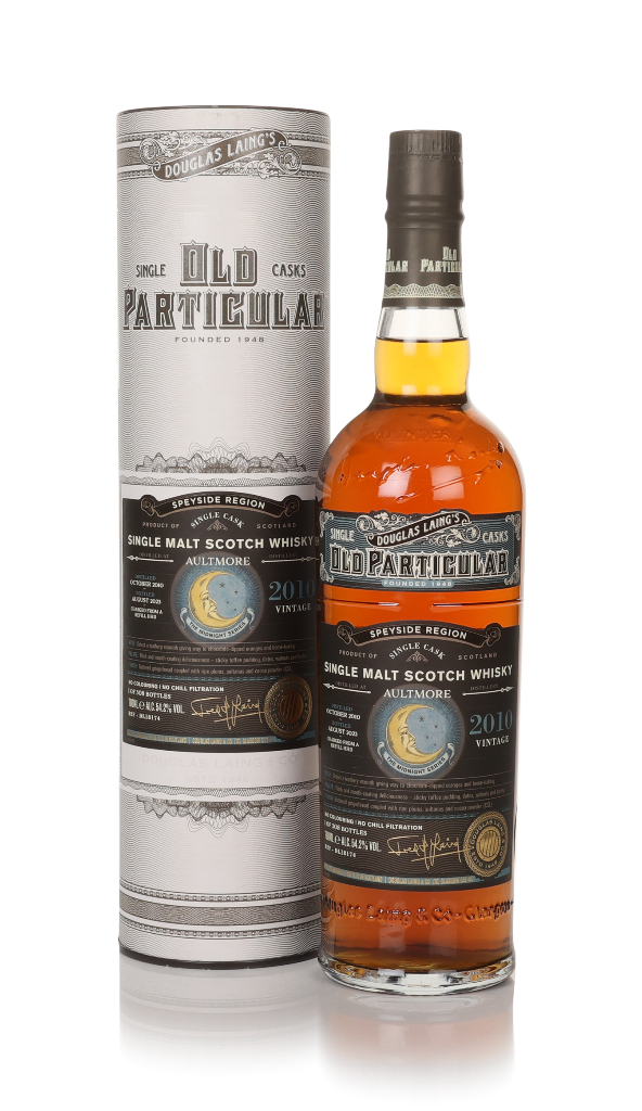 Aultmore 12 Year Old 2010 (cask 18174) - Old Particular The Midnight Series (Douglas Laing) 70cl product image