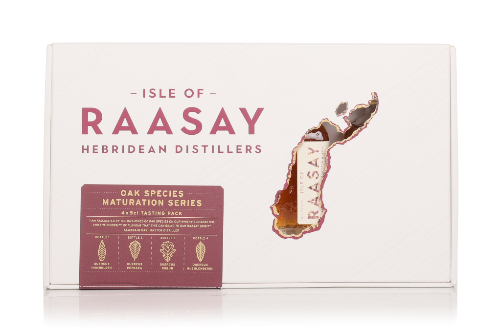 Isle of Raasay Oak Species Maturation Series Tasting Set 20cl product image