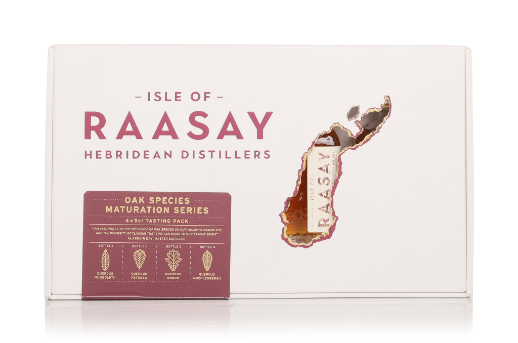 Isle of Raasay Oak Species Maturation Series Tasting Set 20cl product image