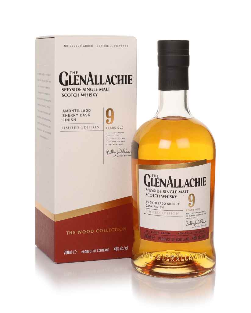 GlenAllachie 9 Year Old Amontillado Sherry Cask Finish 70cl product image