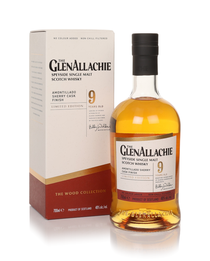GlenAllachie 9 Year Old Amontillado Sherry Cask Finish 70cl product image