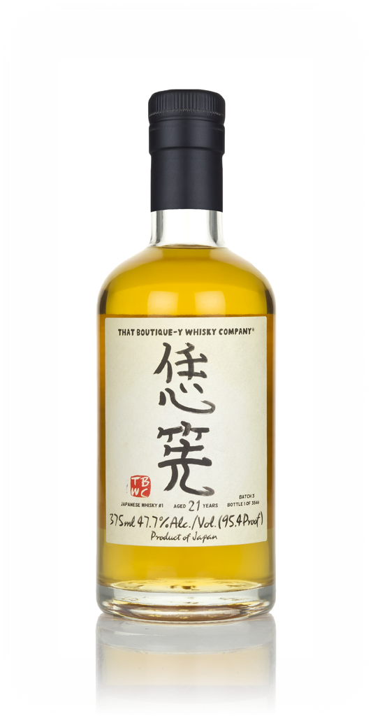 Japanese Blended Whisky #1 21 Year Old – Batch 3 (That Boutique-y Whisky Company) (37.5cl) 38cl product image