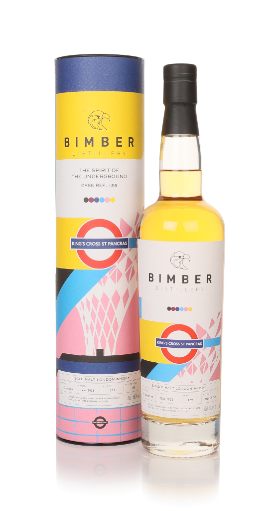 Bimber Spirit of the Underground (cask 129) - King's Cross St Pancras 70cl product image