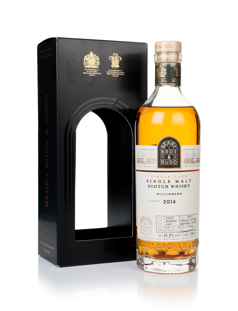 Williamson 2014 (cask 05057) (bottled 2021) - Berry Bros. & Rudd 70cl product image